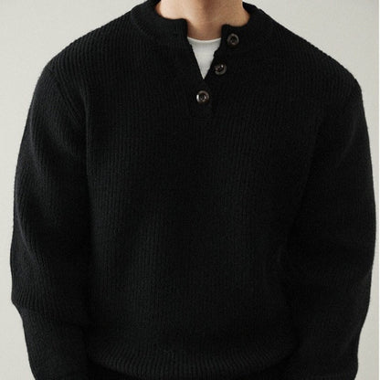 Classic Henley Sweater