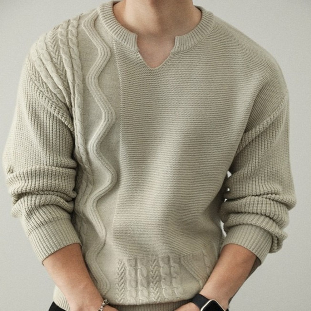 Sculpted Knit Pullover