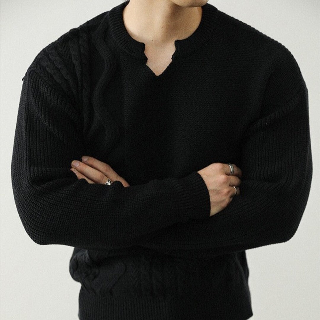 Sculpted Knit Pullover