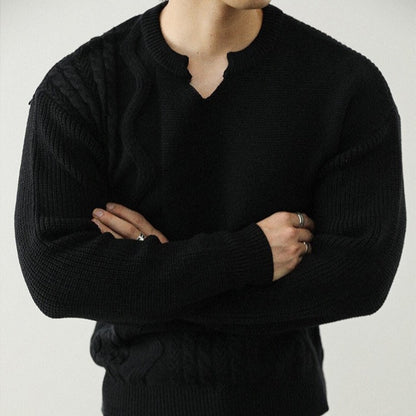 Sculpted Knit Pullover