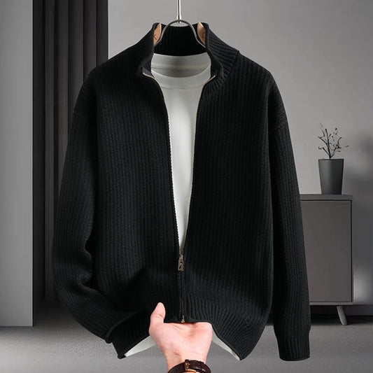 Refined Zip Cardigan