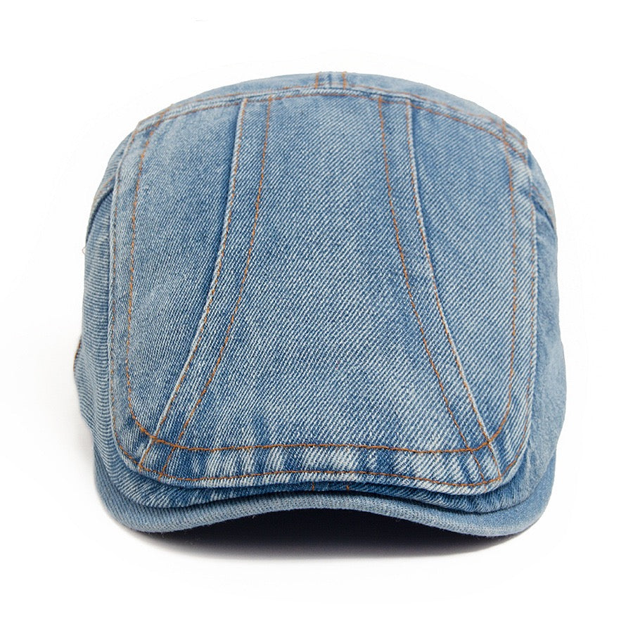 HeritageDenim Flat Cap