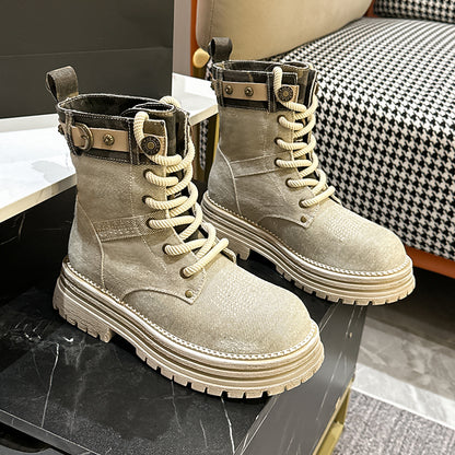 Streetwise Denim Boots