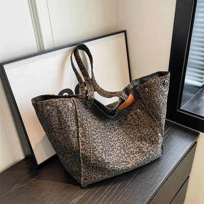 Leopard Luxe Tote Bag