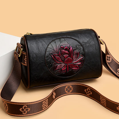 Lotus Leather Bag